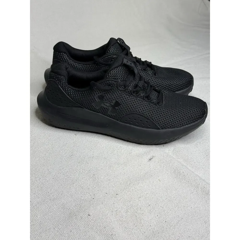 Under Armour Women's Charged Surge 4 Running Shoe Black 3027007-002 Size 8.5